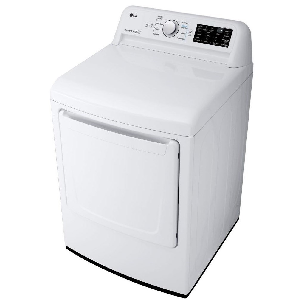 LG Appliances DLE7100W 7.3 cu. ft. 27" Electric FrontLoad Dryer with
